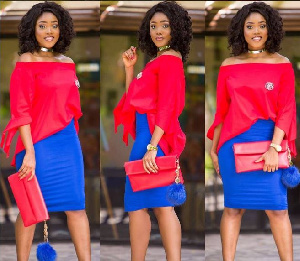 Akosua Vee Off Shoulder Trend