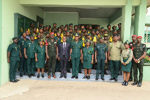 Personnel from Ghana Immigration Service