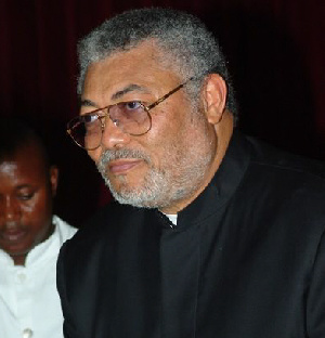 Former President, Jerry John Rawlings