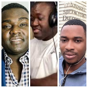 Ekow Taylor, Twene Jonas and Daddy Fred