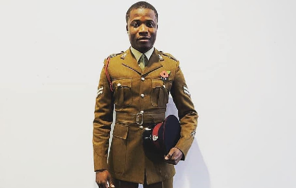 Ghanaian-born British soldier, Stanley Mensah Kodia