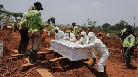 Coronavirus victims getting buried