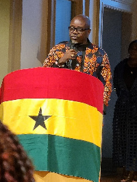 GTA boss, Akwasi Agyeman speaking at the event