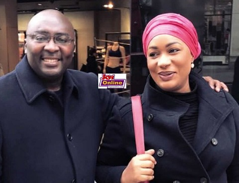 Vice President, Dr Mahamudu Bawumia with wife Samira Bawumia