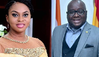 Sarah Adwoa Safo [L] beat Mike Oquaye Junior [R]