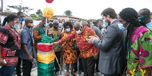 President Nana Addo Dankwa Akufo-Addo at the commissioning