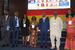 Vice-President, Dr Mahamudu Bawumia and other dignitaries at the conference