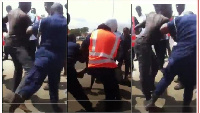 Some Police officers brutalizing citizens