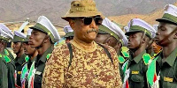 Gen Burhan was attending a military graduation ceremony