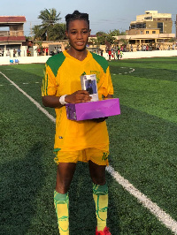 Vivian Konadu Adjei was named the NASCO player of the match