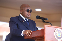 The president of Ghana, Nana Addo Dankwa Akufo-Addo