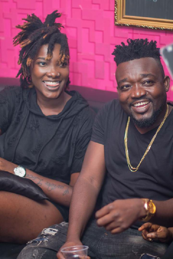 Chief executive officer of RuffTown Records, Bullet with late Ebony Reigns