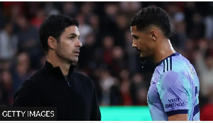 Saliba's red card meant Arsenal had to play two-thirds of the game at Bournemouth with 10 men