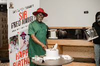 Fred Amugi recently turned 75