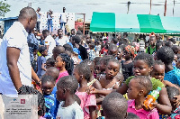 Reality Ghana did not withhold their promise to feed the children with sumptuous dishes