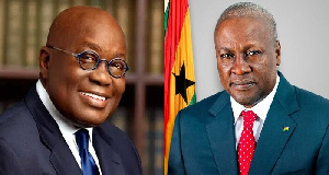 Nana Akufo-Addo and John Mahama