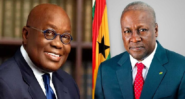 Nana Akufo-Addo and John Mahama