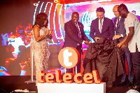 Dr. Mahamudu Bawumia was a special guest at the launch of Telecel Ghana