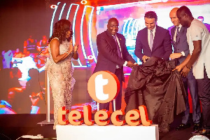 Dr. Mahamudu Bawumia was a special guest at the launch of Telecel Ghana