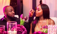 Davido and girlfriend Chioma Rowland