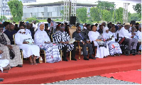 President Akufo-Addo joined the ceremony