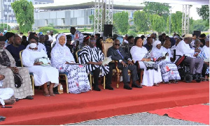 President Akufo-Addo joined the ceremony