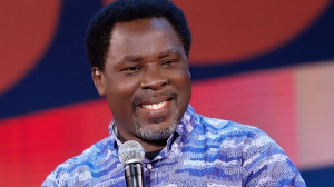 The late T.B Joshua