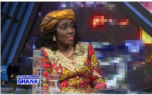 Nana Konadu Agyeman Rawlings, wife of Former President Jerry John Rawlings