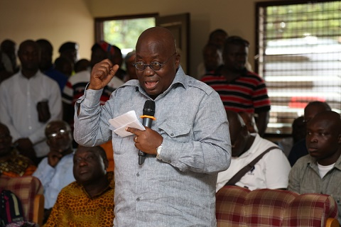 Nana Addo Danquah Akufo Addo, Flagbearer NPP