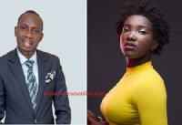 Counselor George Lutterodt and Dancehall artist Ebony