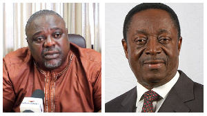 Koku Anyidoho And Dr Kwabena Duffour 