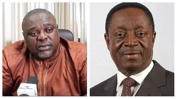 Koku Anyidoho and Dr Kwabena Duffour