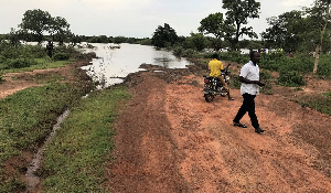 The flood has cut the community away from other communities