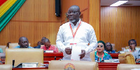 Isaac Adongo, the Ranking Member on the Finance Committee of Parliament