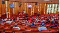 Foto of Senate sitting for Abuja National Assembly premises