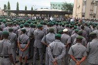 Nigerian customs officers