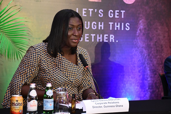 Sylvia Owusu-Ankomah, Corporate Relations Director, Guinness Ghana