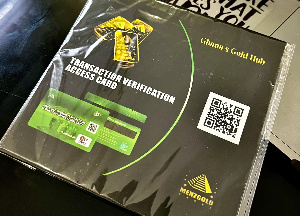 Menzgold Verification Card