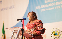 Mavis Hawa Koomson, Minister of Fisheries and Aquaculture Development