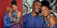 Nollywood actor, Gideon Okeke and his wife Chidera