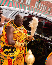 The Asantehene was in Memphis as a guest of honour for Memphis in May