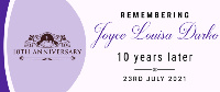 Remembering Joyce Louisa Darko after 10 years