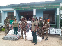 The consignment was intercepted at a border community in the Ho Municipality