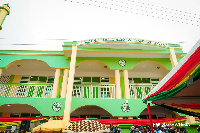 Bawumia commissioned the mosque in the Bono East Region