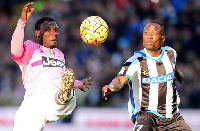 Kwadwo Asamoah and Agyemang Badu