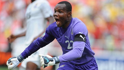 Richard Kingston trains the goalkeepers of the national team, Black Stars