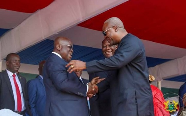 President Akufo-Addo and Former President John Mahama