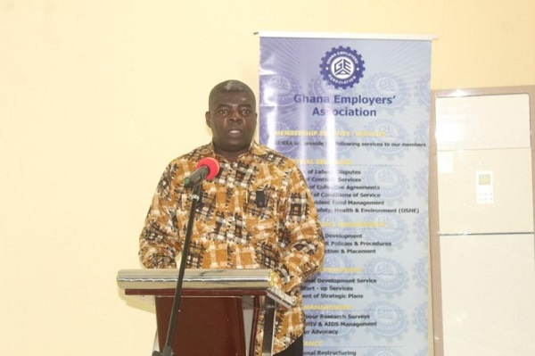 Alex Frimpong, CEO of Ghana Employers Association