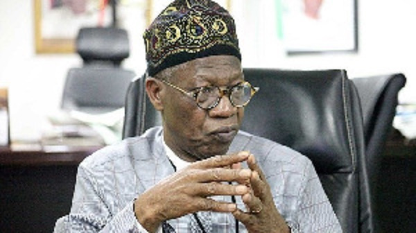 Nigeria's Minister of Information and Culture, Lai Mohammed