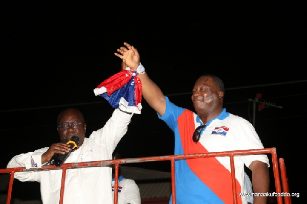 Nana Addo Dankwa Akufo-Addo introduces Philip Addison.